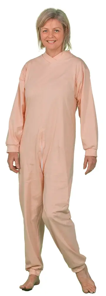 Grenouillère adulte mixte Colombes manches et jambes longues