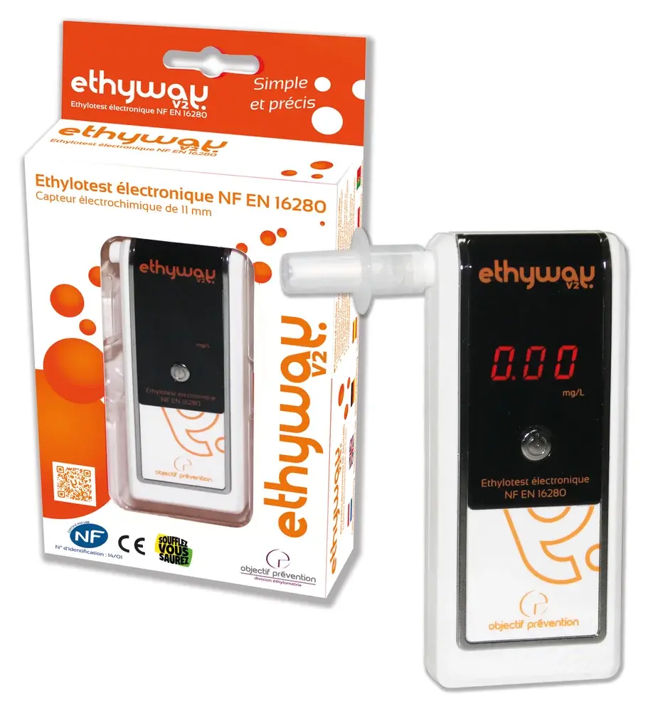 Éthylotest électronique Ethyway V2