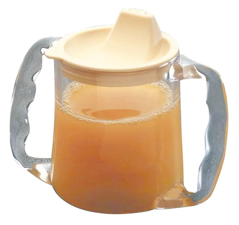Gobelet ergonomique transparent Caring
