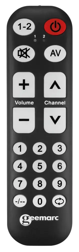Télécommande universelle grosses touches TV10