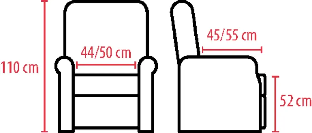 Fauteuil releveur 1 ou 2 moteurs électrique Cocoon