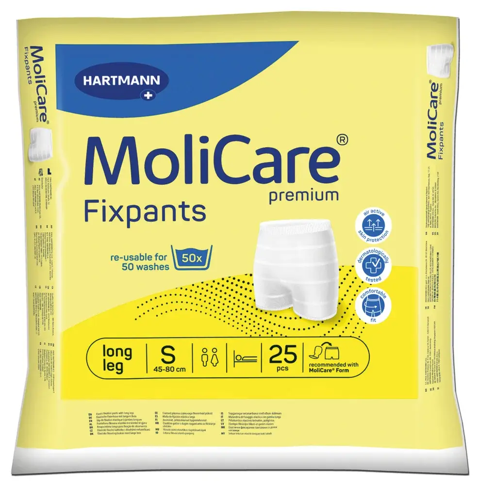 Slip de maintien pour protection urinaire Fixpants Premium long leg