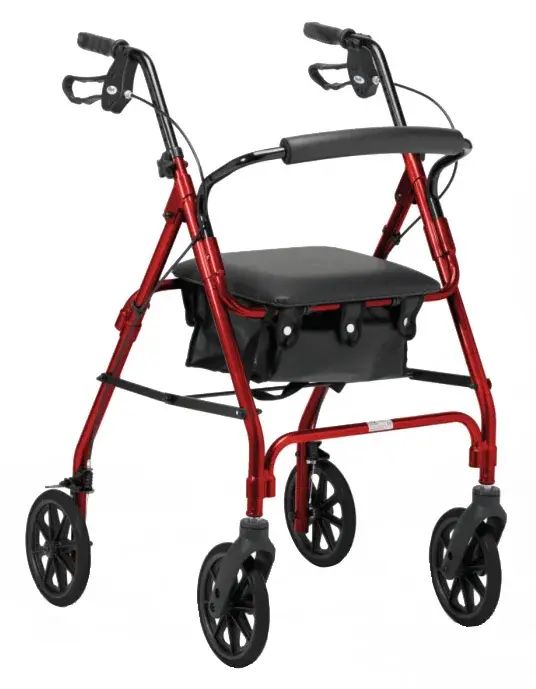 Rollator 4 roues ultra-léger