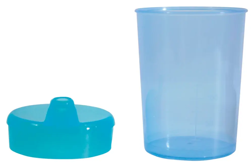 Gobelet ergonomique à 2 becs