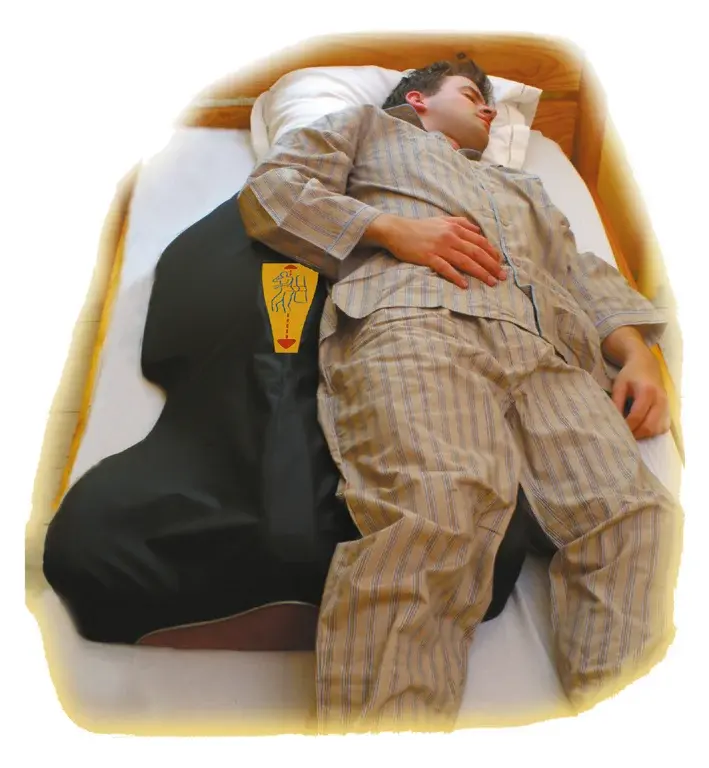 Coussin de positionnement semi-latéral à 30°