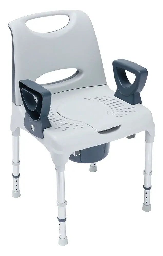 Chaise de douche à accoudoirs amovibles
