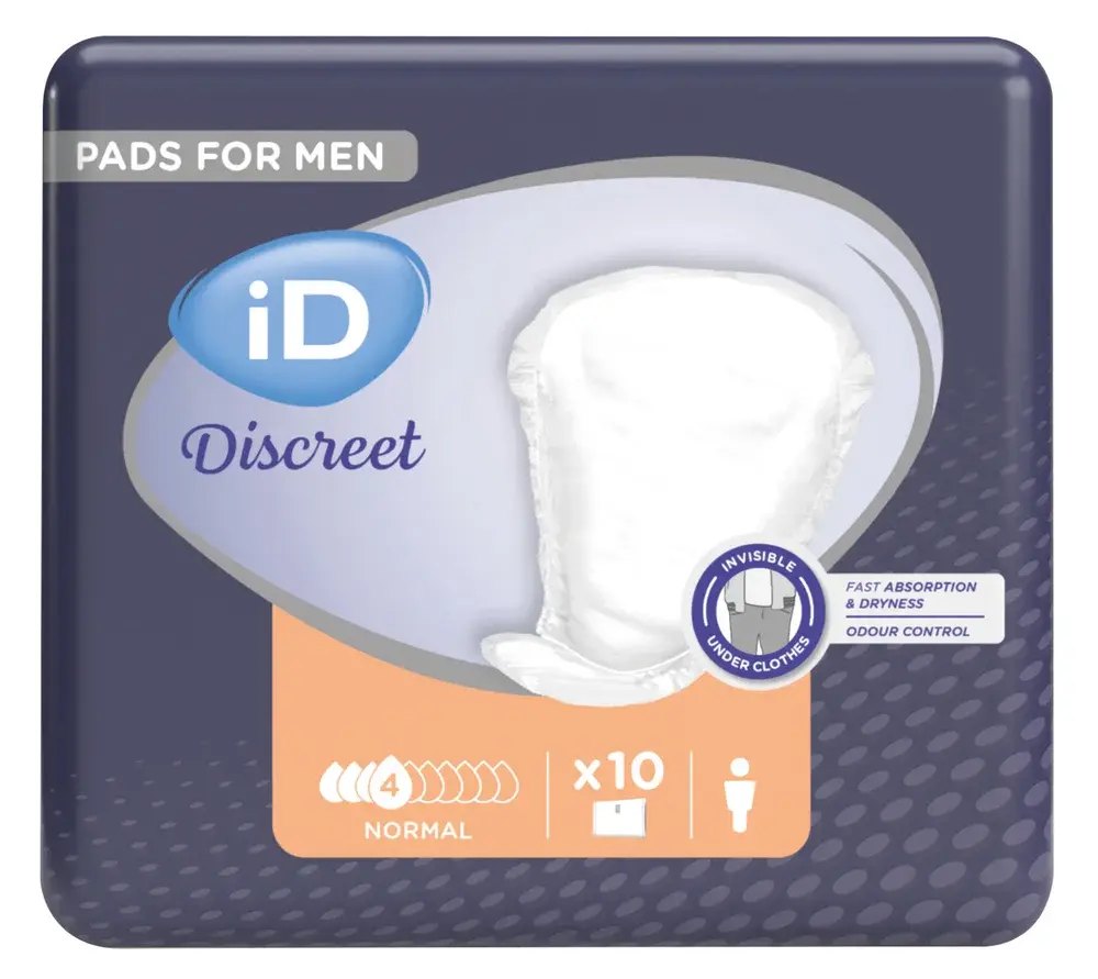 Protection urinaire homme Discreet Light pads for men