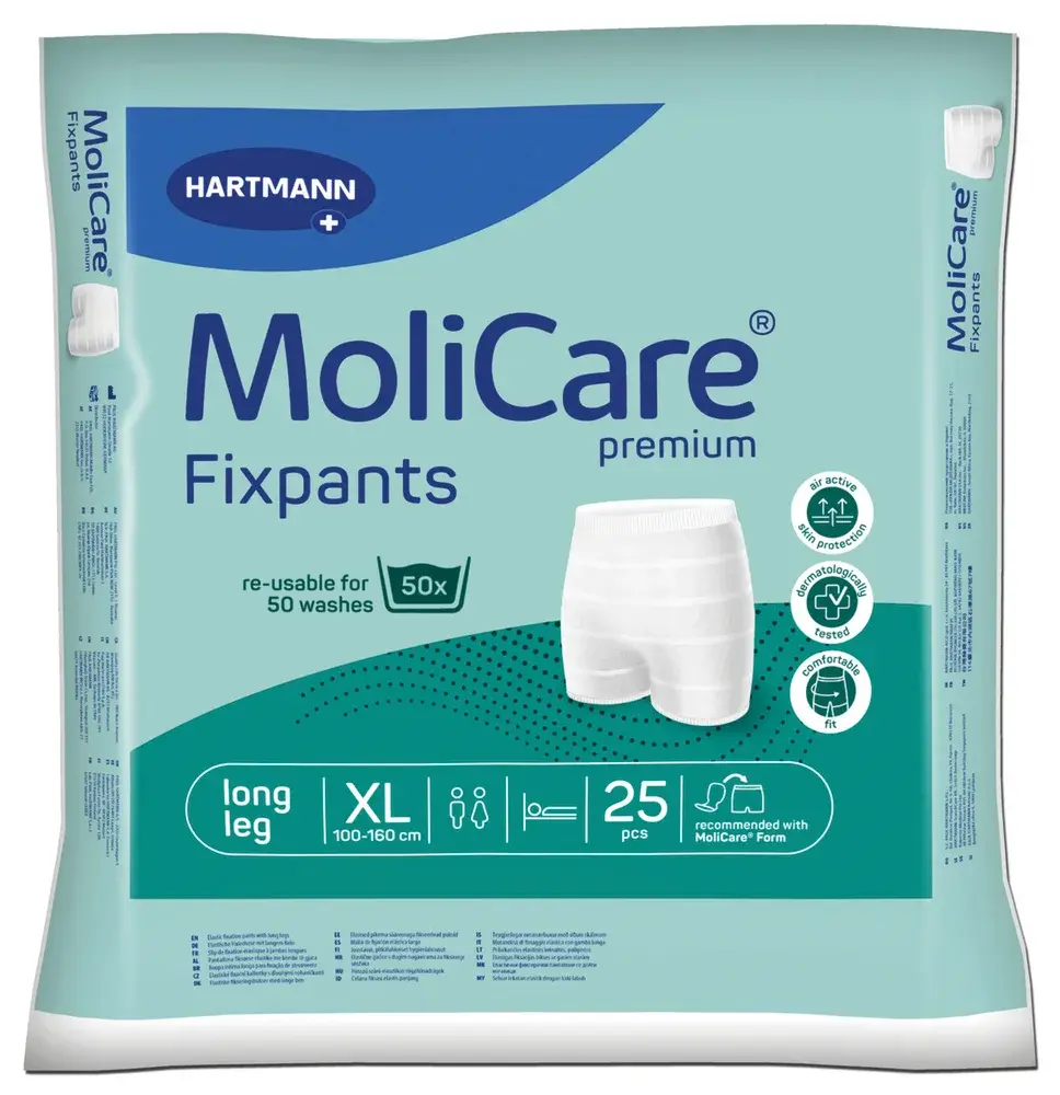 Slip de maintien pour protection urinaire Fixpants Premium long leg
