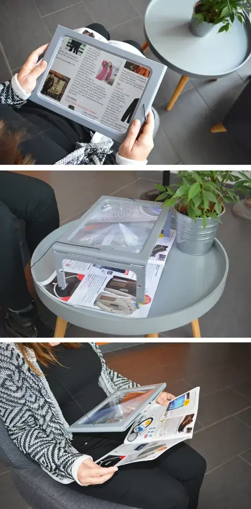 Loupe grand format à LED