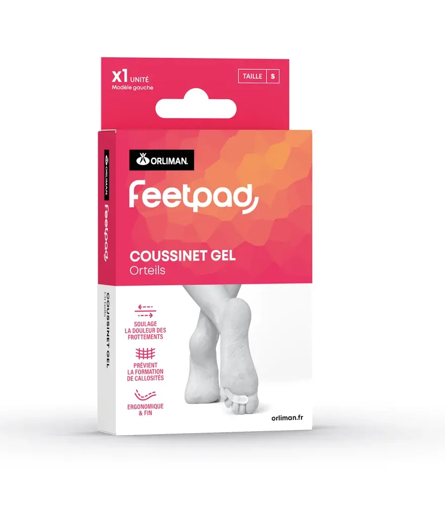 Coussinet gel orteils