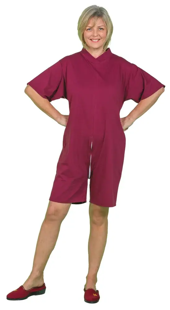 Grenouillère adulte mixte Caz manches et jambes courtes