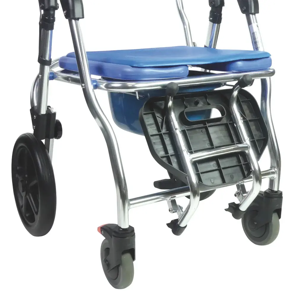 Chaise de douche et toilettes sur roues Minorque