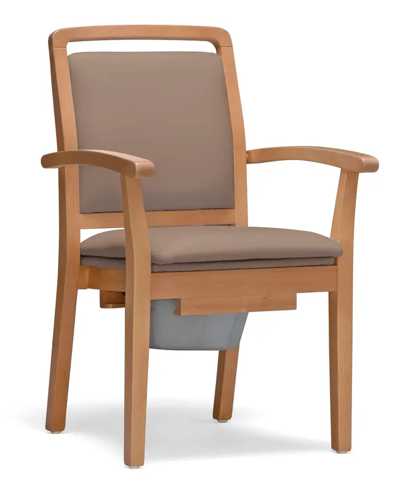 Chaise percée en bois Komod