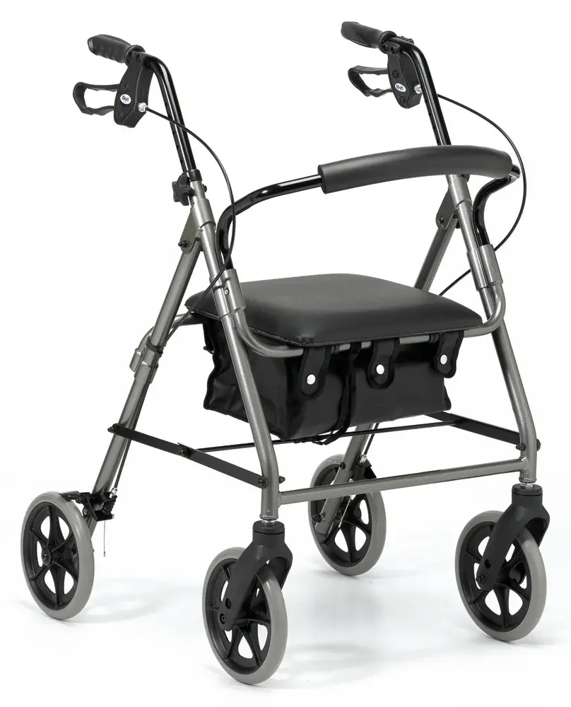 Rollator 4 roues ultra-léger