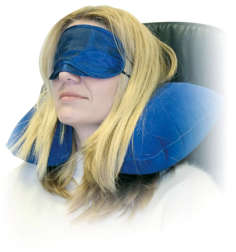 Set de voyage gonflable pour dormir