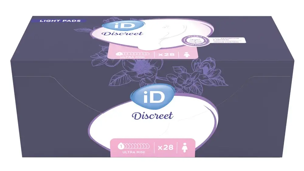 Protections fuites urinaires femme Discreet Light pads
