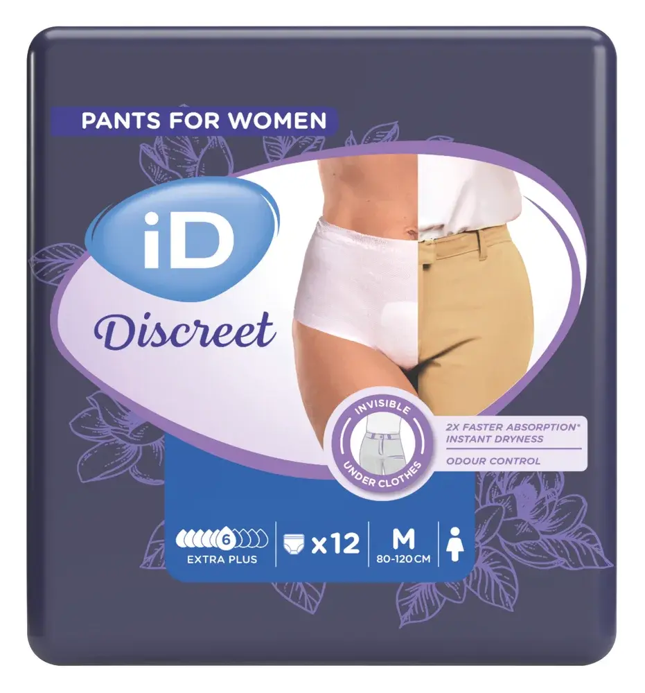 Protections fuites urinaires femme Discreet Pants