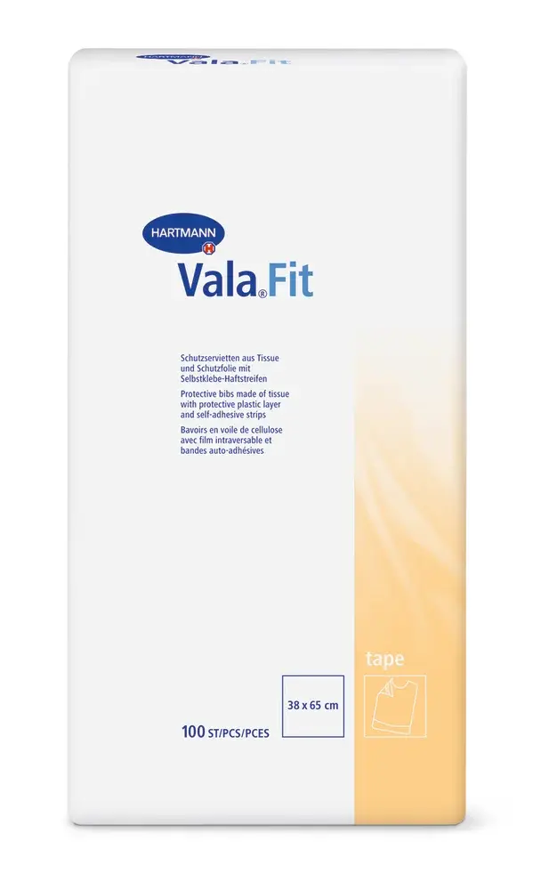 Bavoir adulte à usage unique ValaFit Tape