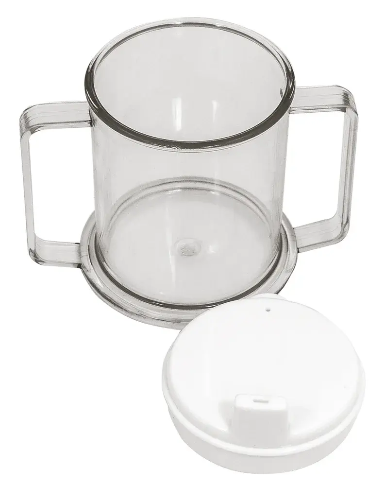 Tasse ergonomique plastique 2 anses