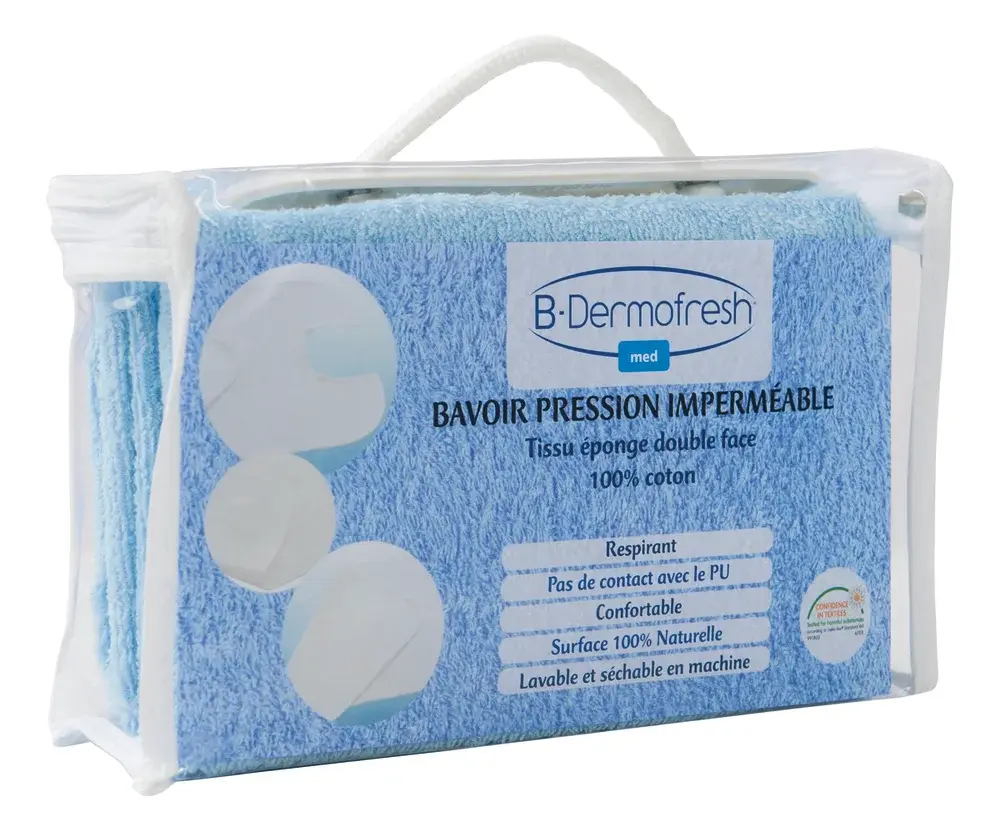 Bavoir adulte imperméable double face
