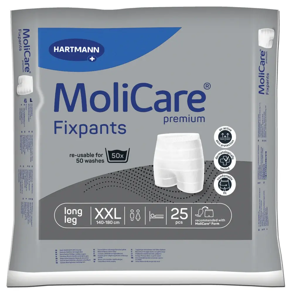 Slip de maintien pour protection urinaire Fixpants Premium long leg