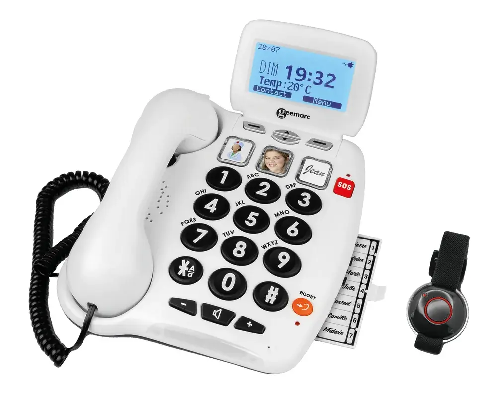 Téléphone Serenities 100 avec bracelet SOS