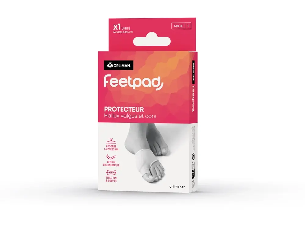 Protecteur hallux valgus et cors