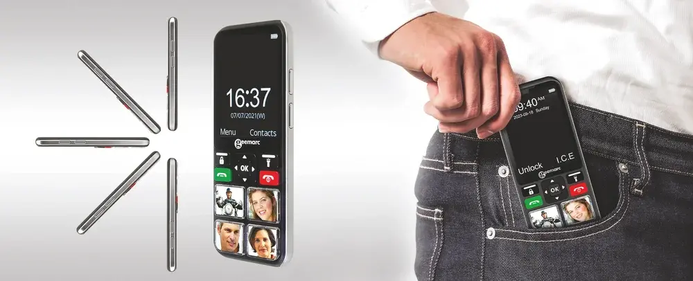 Téléphone portable sénior grand écran CL8000