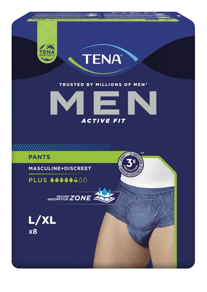 Protection urinaire homme Active Fit Pants