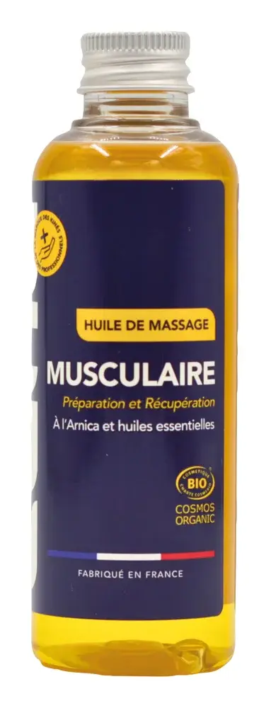 Huile de massage musculaire BIO