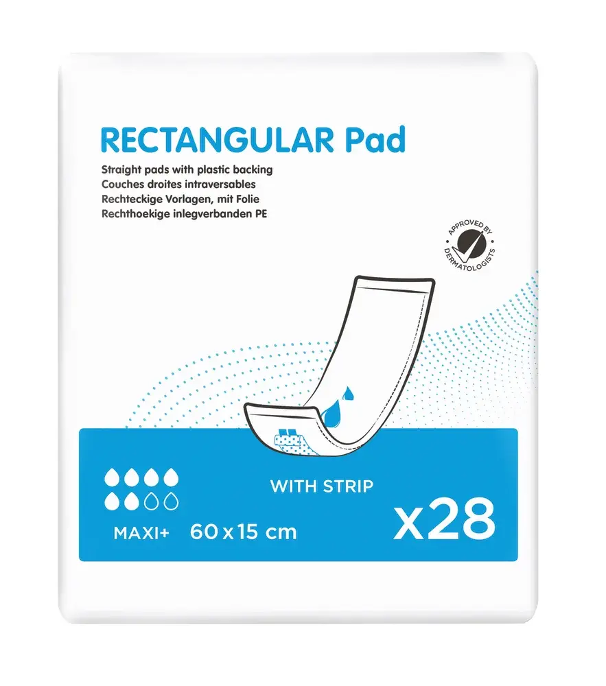 Pad incontinence Rectangular