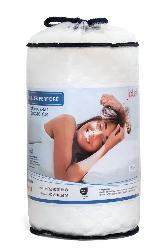 Oreiller à mémoire de forme en mousse viscoélastique