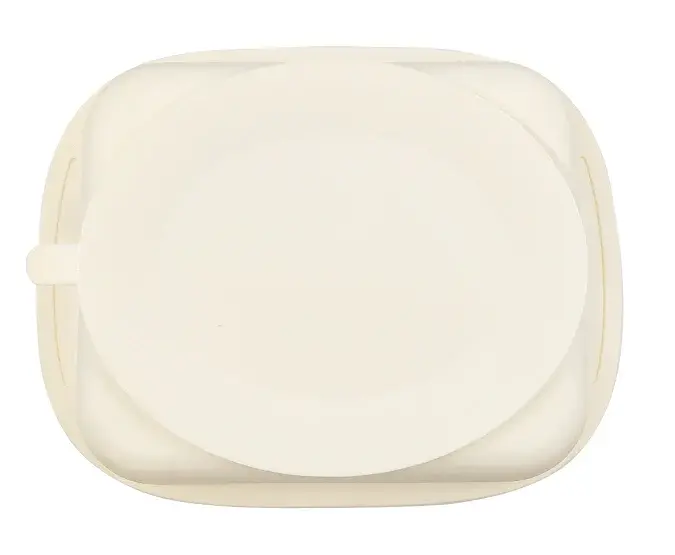 Assiette compartimentée