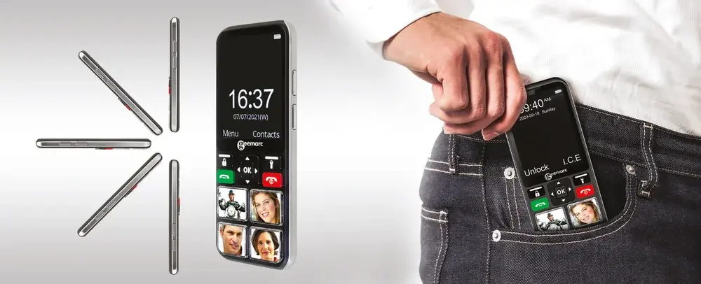 Téléphone portable sénior grand écran CL8000