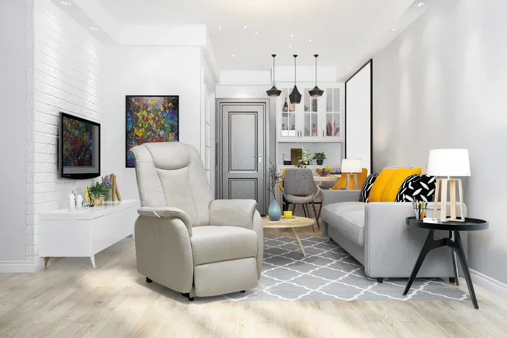 Fauteuil releveur 2 moteurs Otta 3 positions