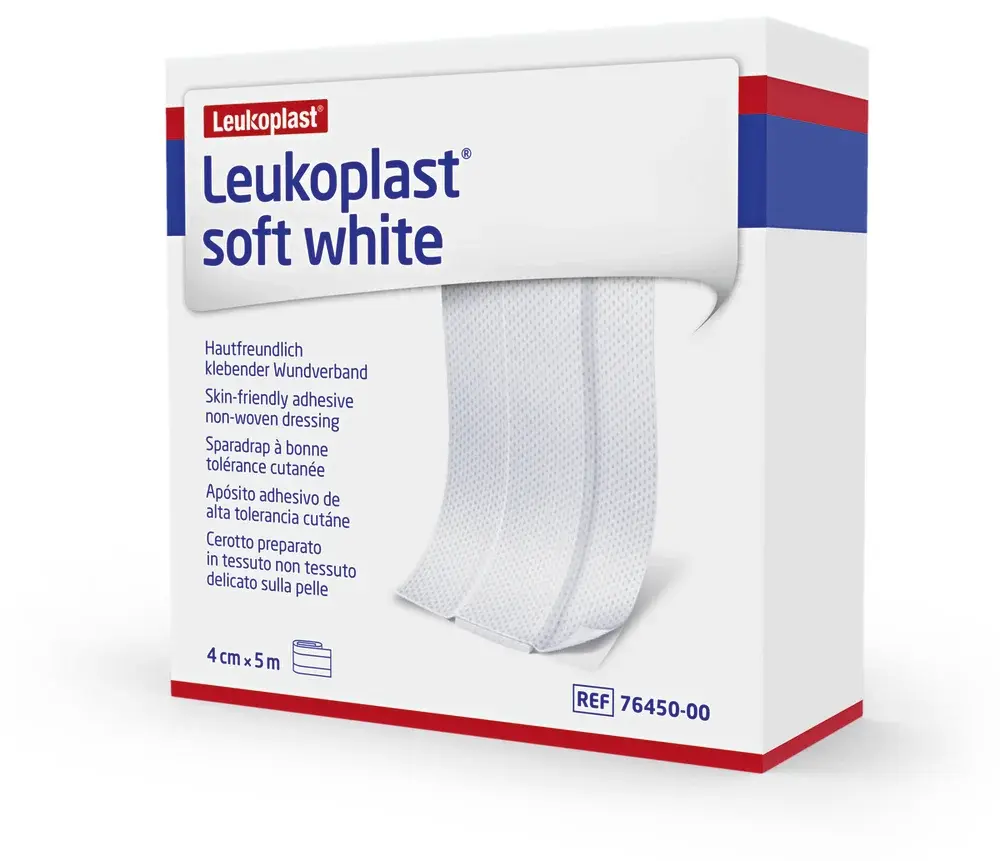 Bande à découper et prédécoupée Leukoplast Soft White