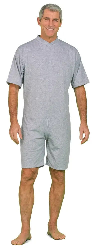 Grenouillère adulte mixte Caz manches et jambes courtes