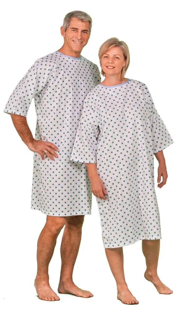 Chemise facile à enfiler pour patient