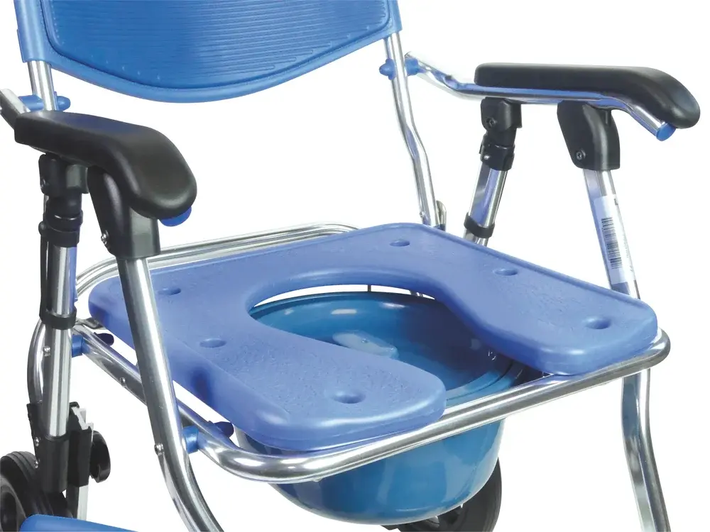 Chaise de douche et toilettes sur roues Minorque