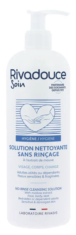 Solution nettoyante sans rinçage