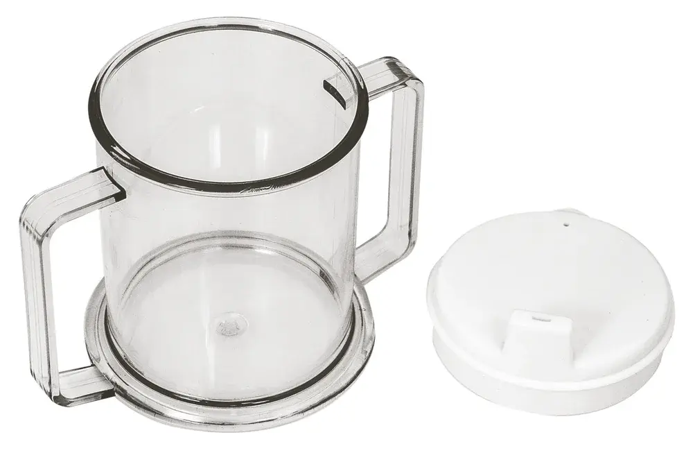Tasse ergonomique plastique 2 anses