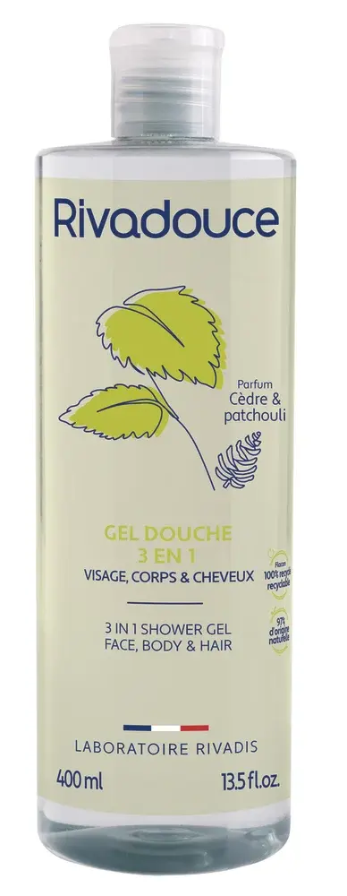 Gel douche 3 en 1 Cèdre & Patchouli