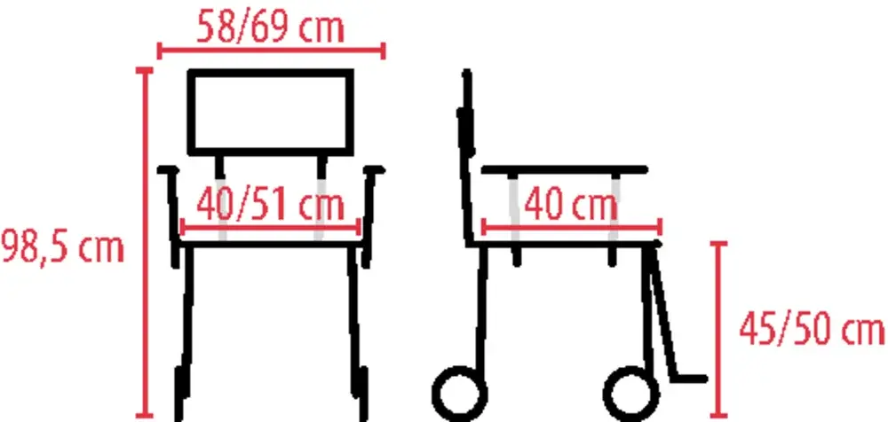 Fauteuil de transfert Stan'Ultra