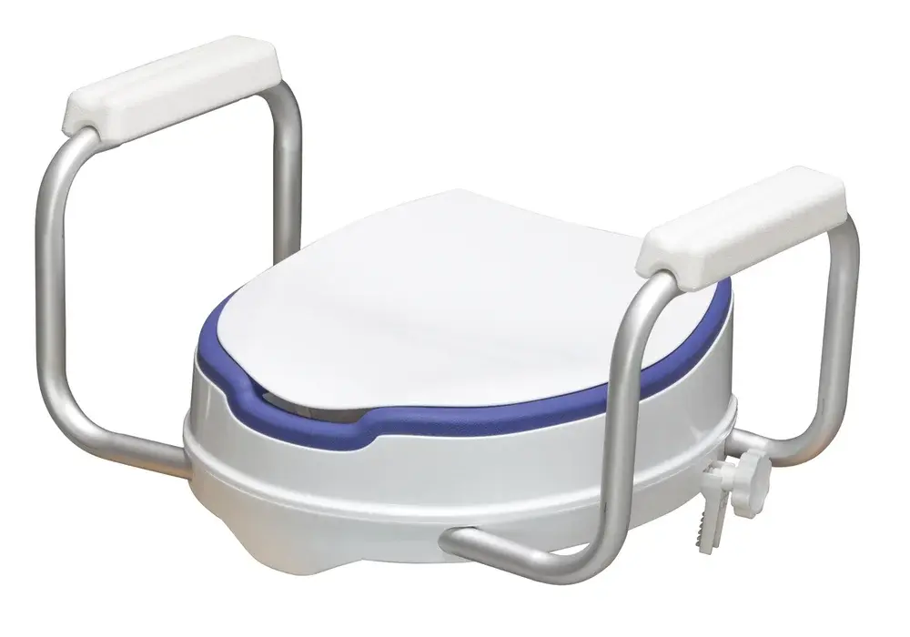 Rehausseur WC avec accoudoirs