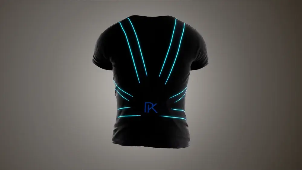 T-shirt discret postural