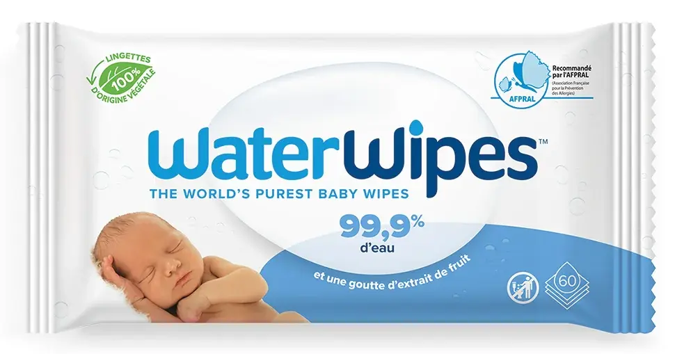 Lingettes nettoyantes WaterWipes
