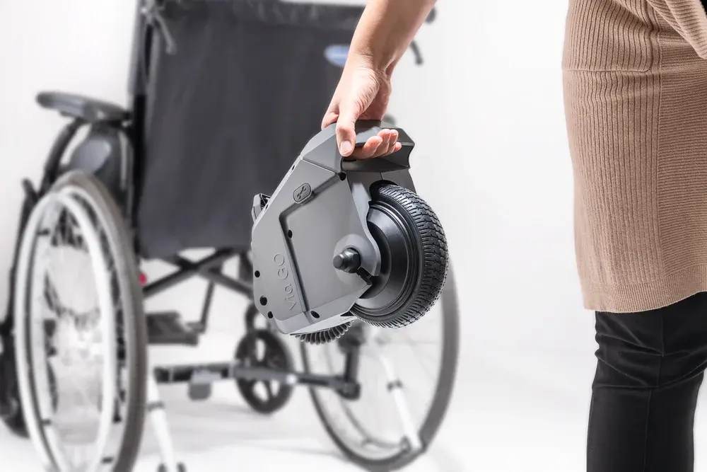 Motorisation fauteuil roulant Alber via GO