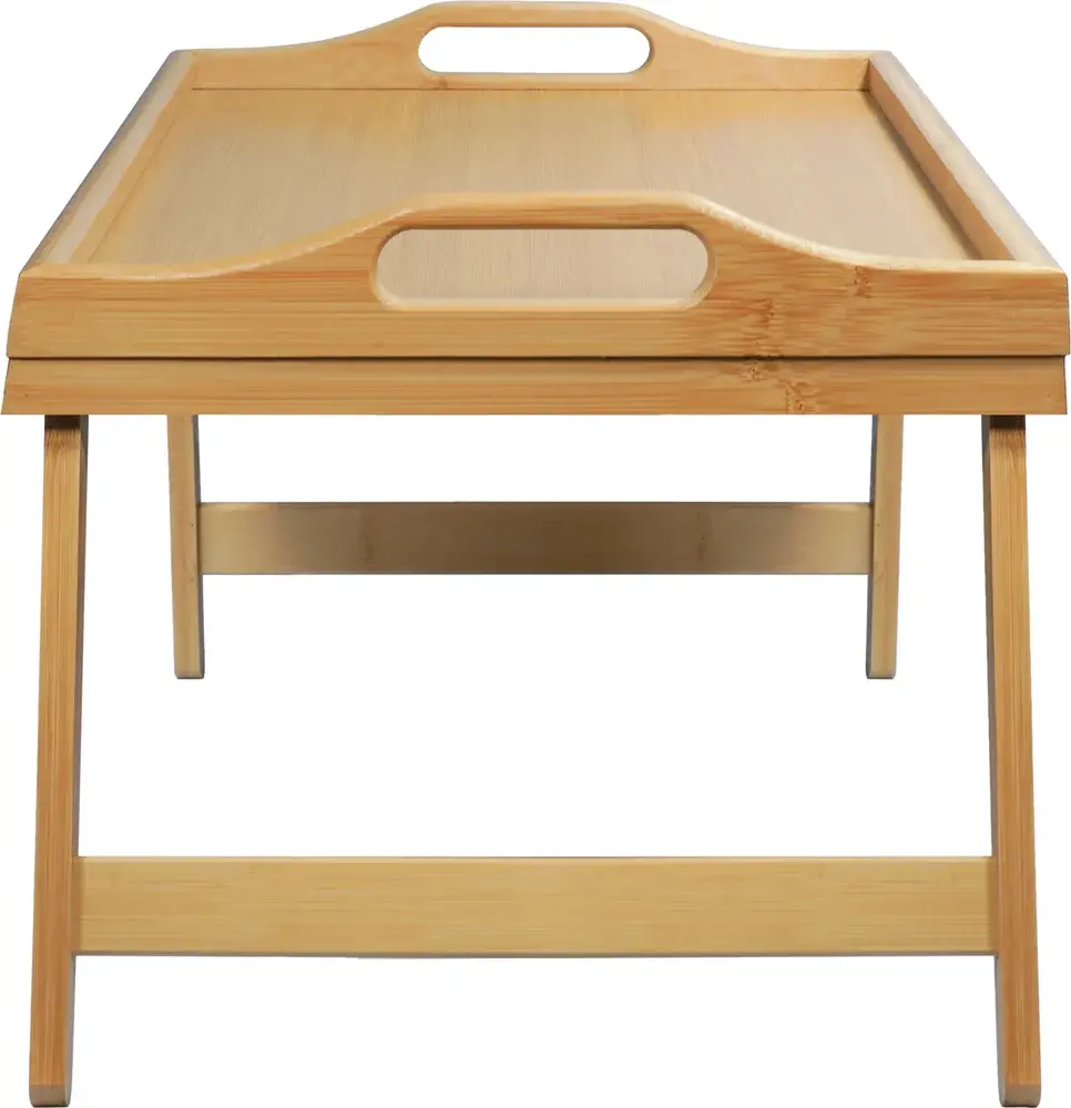 Plateau de lit avec pieds rabattables