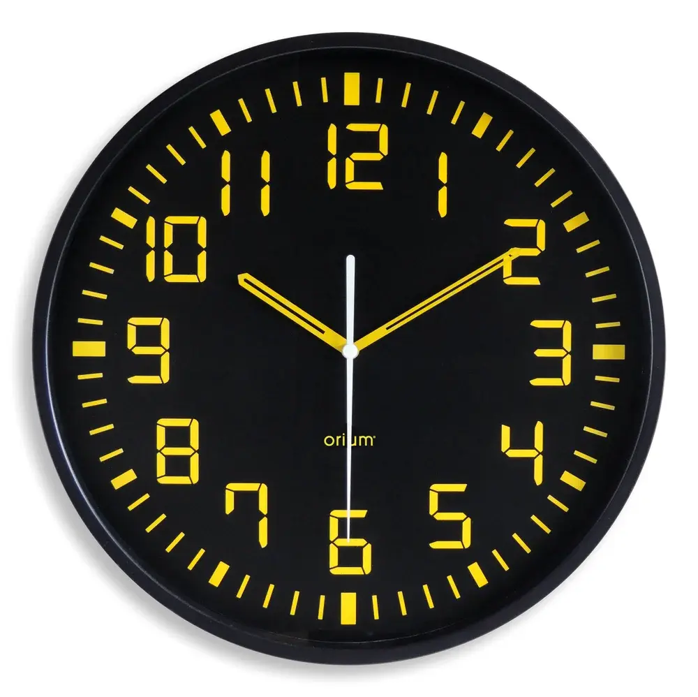 Horloge contraste silencieuse 30 cm