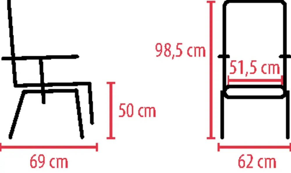 Chaise releveuse Aster